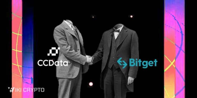 Bitget Strengthens Data Solutions for Institutional Investors through CCData Partnership