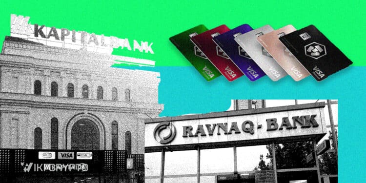 Uzbekistan Bank’s: Kapital and Ravnaq to Issue Crypto Cards
